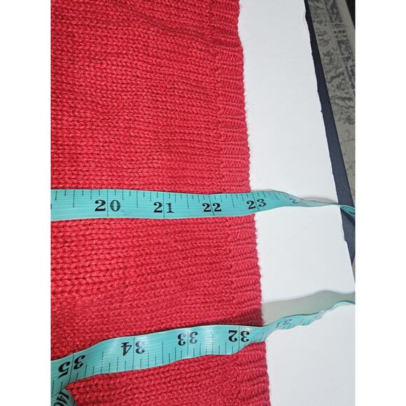 Ugly Christmas SWEATER VEST Holiday Women's Size Large Red VTG Nut Cracker - Picture 9 of 9